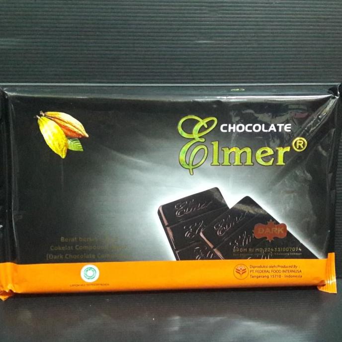 

ELMER CHOCOLATE COMPOUND GHANA 1 KG / DARK COOKING CHOCOLATE 1 KG