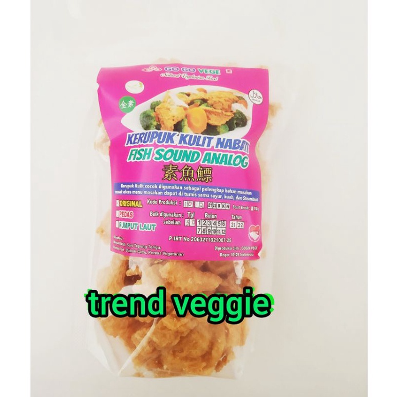 

Krupuk Kulit Vegan Go Go Veggie 150g