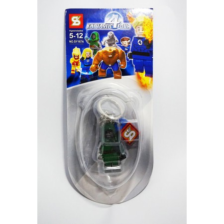 Gantungan Kunci Lego Dr. Doom Fantastic Four [SY]