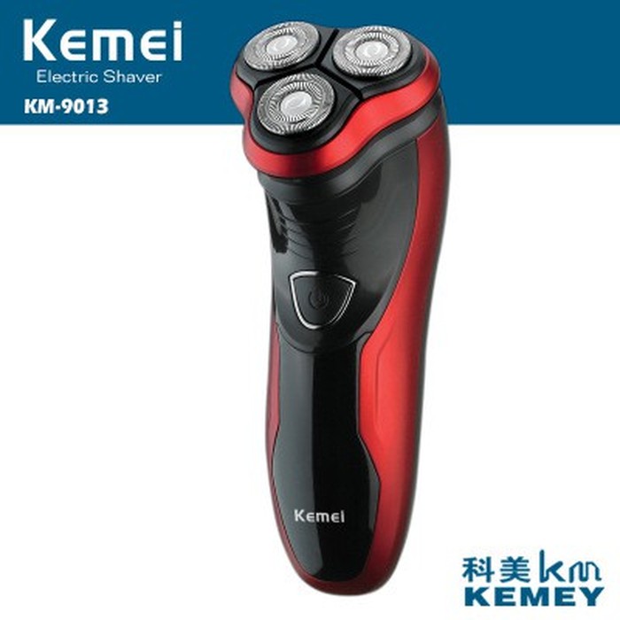 KEMEI KM-9013 Men Rechargeable Triple Floating Blade Shaver