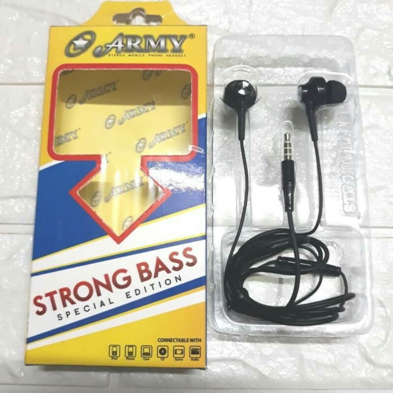 headset army strong bass