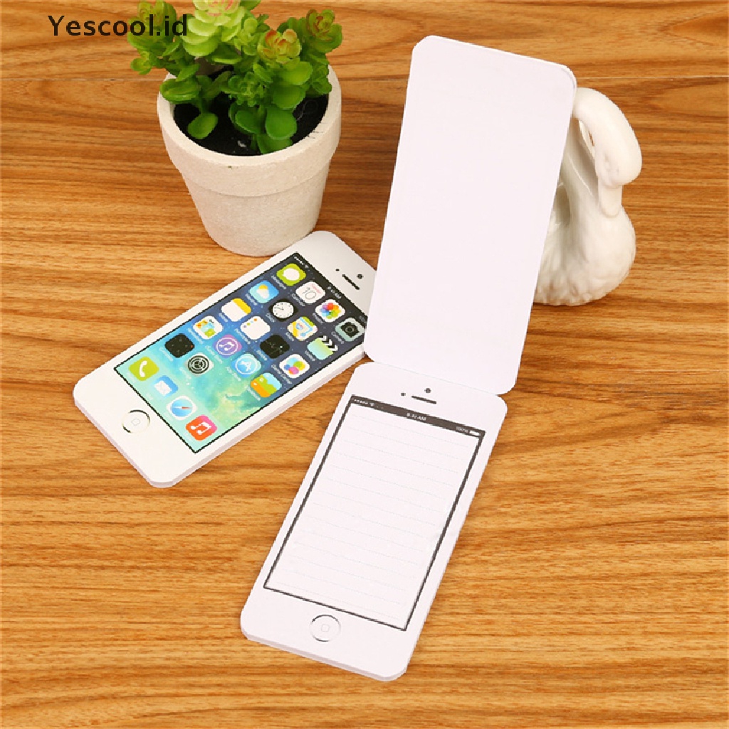 (Yescool) Sticky Note Bentuk Handphone Untuk Kantor