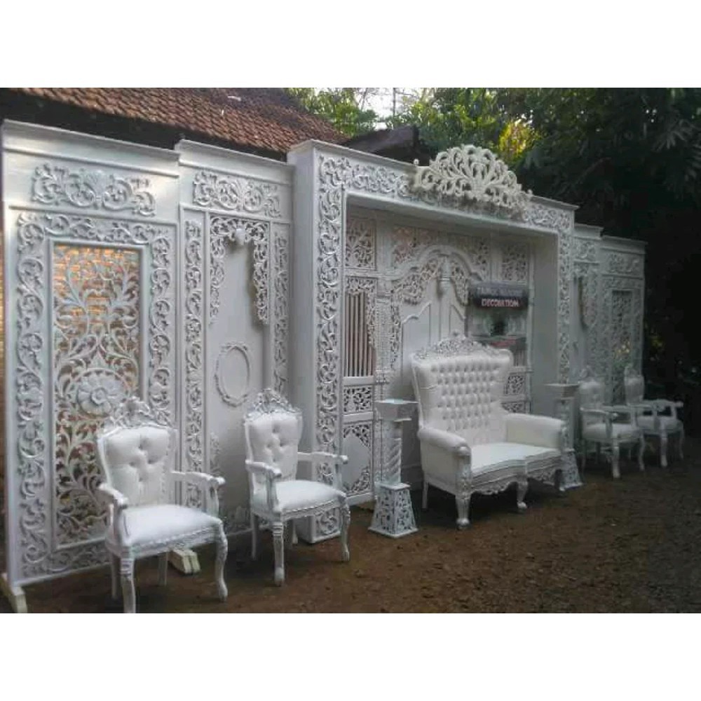 Gebyok Dekorasi Pengantin Pelaminan Sketsel Pengantin Pelaminan