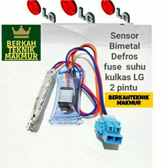 SENSOR BIMETAL DEFROST THERMO FUSE KULKAS 2 PINTU LG