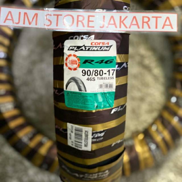 Corsa R46 80/80-14, 90/80-14, 100/80-14, 90/80-17, 120/60-17, 150/60-17  Tubeless.. RACING / SOFT CO