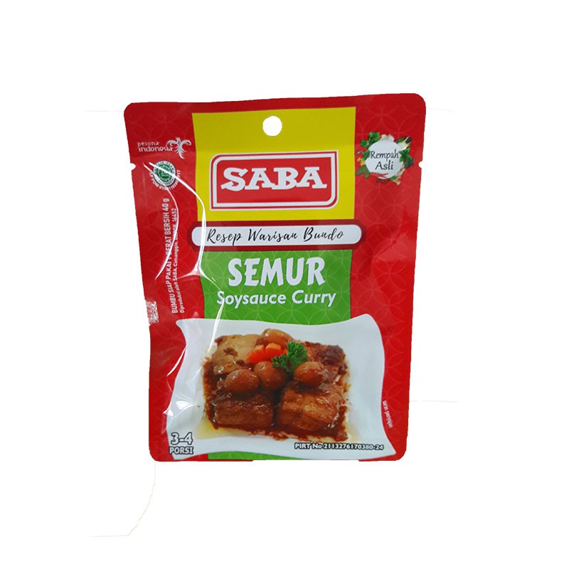 

SABA - Bumbu Semur Daging Instan - 40gr