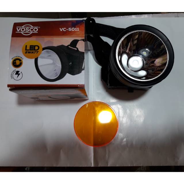 Senter kepala vosco 5watt