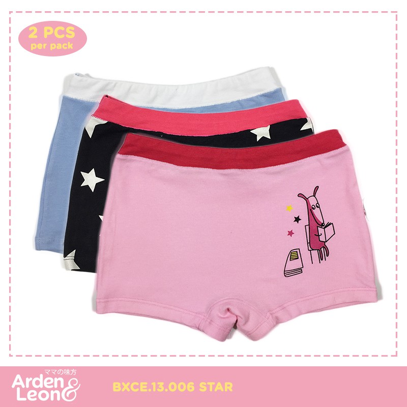 

Arden&Leon Celana Dalam Anak Perempuan (2 pcs/pack) Star Collection BXCE.13.006