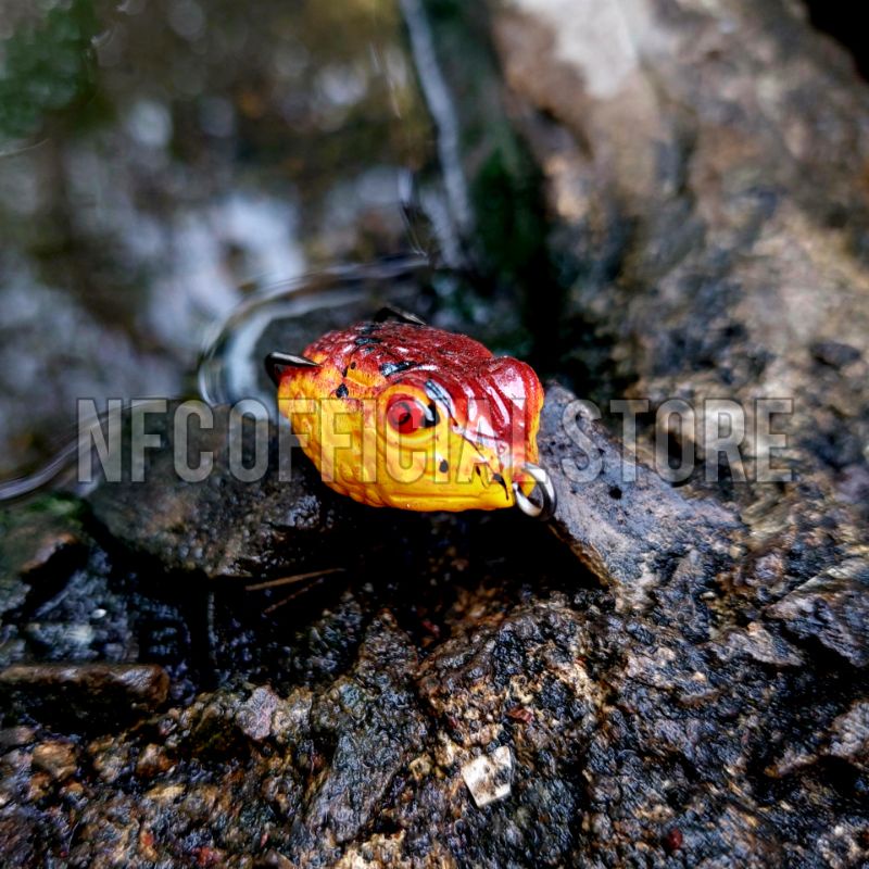 Soft frog mini 2,5 cm 3 gram 3D BEST KILLER ACTION