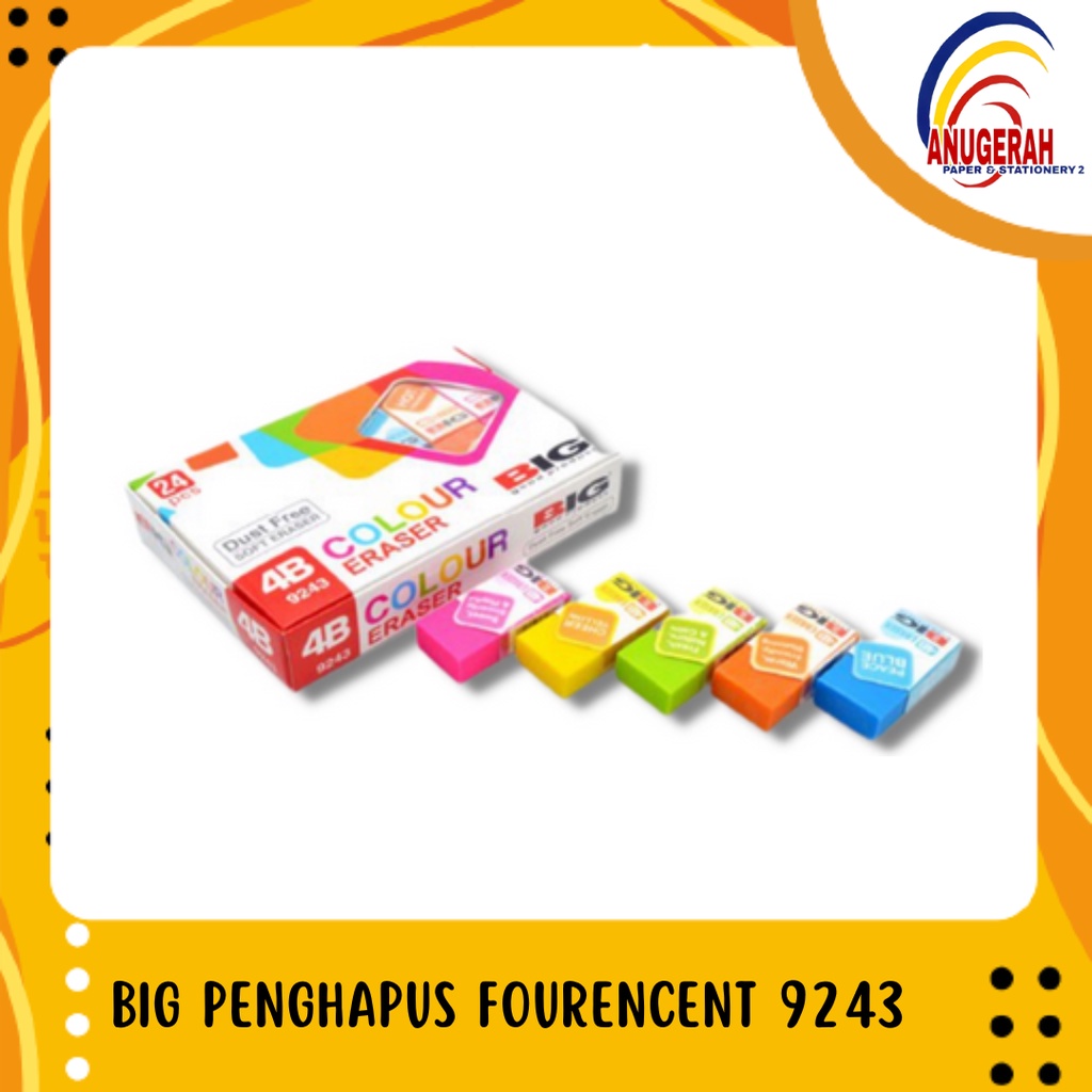 

BIG Penghapus Fourencent 9243 (PCS)