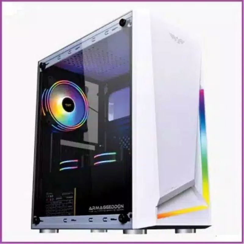 PC core i7 Ram 16 gb ssd 240 gb monitor led 22 in siap pakai