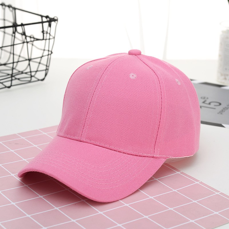 Topi Polos Dewasa Anak COD Distro Pria Wanita Baseball Gaya Korea