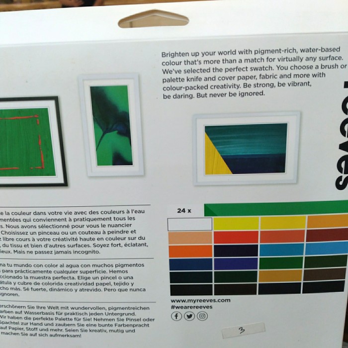 

Kusus Hari Ini Cat Akrilik Reeves Acrylic 24 Warna Bagus
