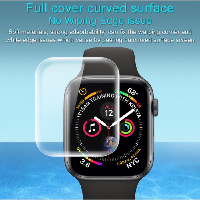 ANTI GORES JELLY HYDROGEL APPLE FOR WATCH 2 - 3 - 4 38 MM 40 MM 42 MM 44 MM ANTI SHOCK SCREEN GUARD