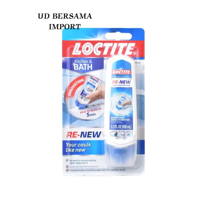 LOCTITE Lem Isi Nat Keramik Kamar Mandi/Sealant Kitchen Bath
