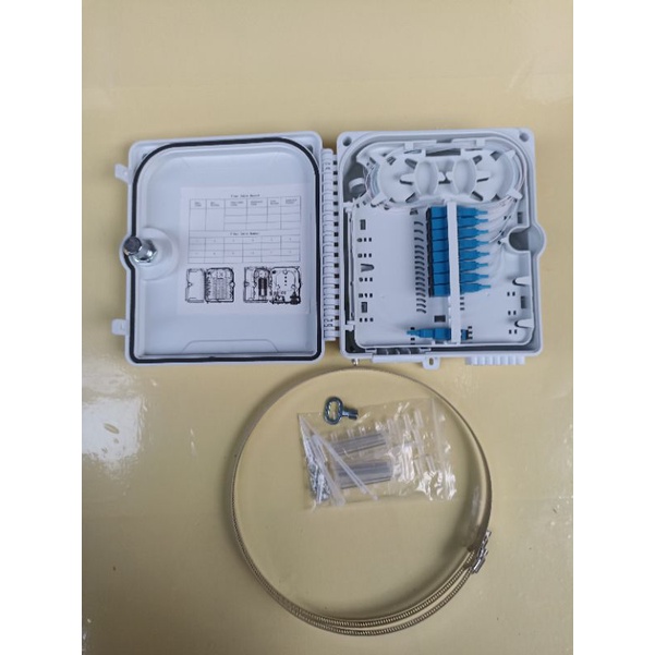 ODP 12core lengkap splitter 1-8 plc sc upc