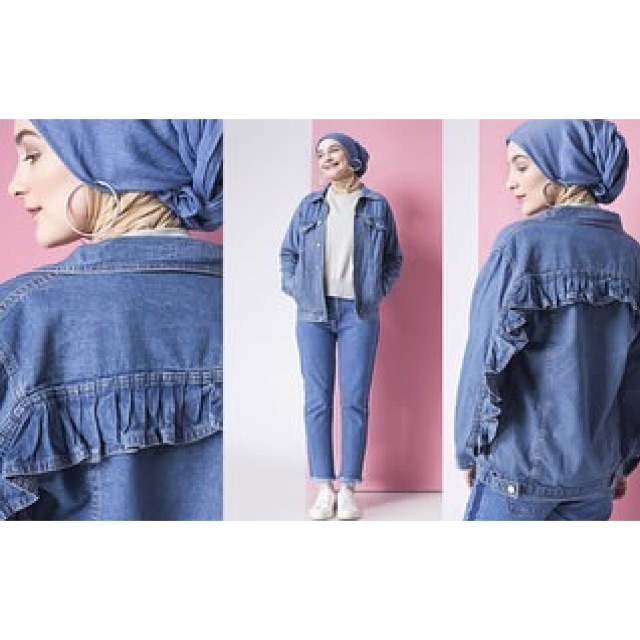 Aleza Label Jaket Denim