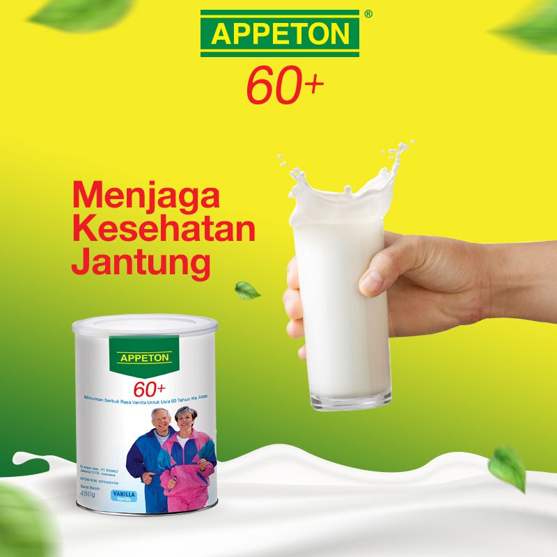 Appeton 60+ 400 Vanilla Bundle 2kaleng