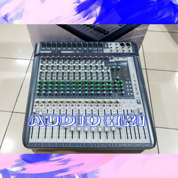 Mixer Soundcraft Signature S16 dengan Efek USB - Power Supply