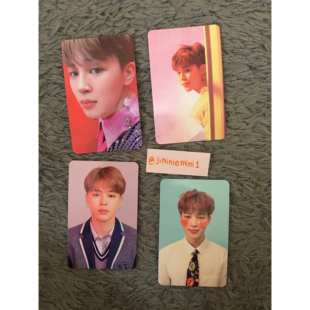 BTS JIMIN PHOTOCARD LY ANSWER VER S E L F
