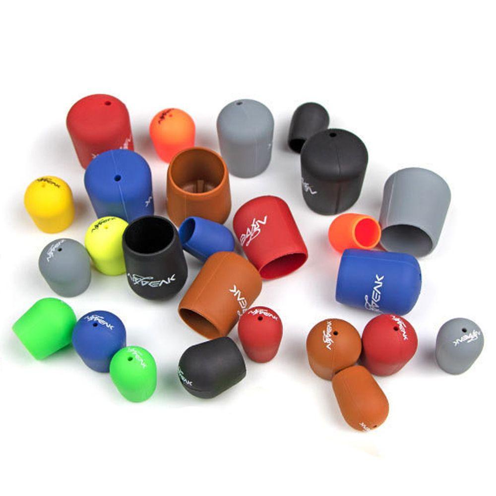 Rebuy Fishing Rod Handle Pelindung Case Aksesoris Silicone Rod Bottom Back Block Warna Acak Fishing Tackle Pancing Silikon Pelindung Case