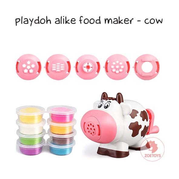 Zoetoys Playdoh Alike Food Maker | Mainan Lilin Anak | Playdough Fun Play Doh Noodle | Pretend Play | Cari Kado | Cari Kado Natal