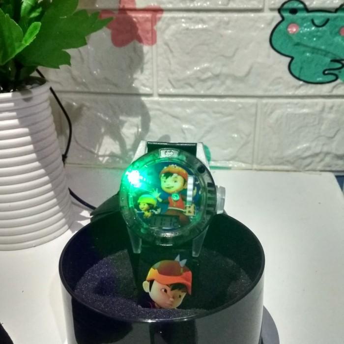 Topi boboiboy halilintar +jam tangan boboiboy murah