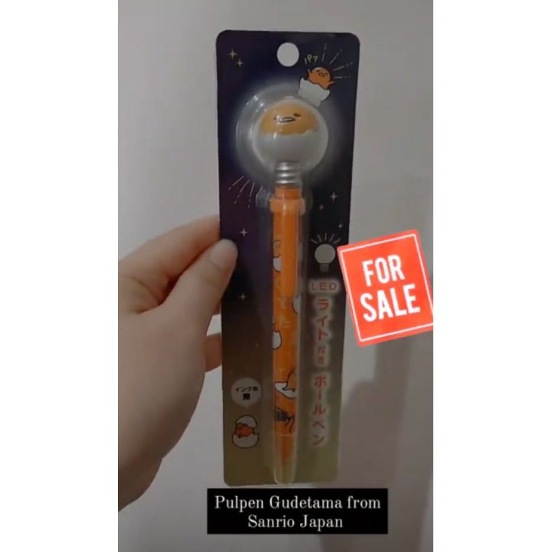 

Pulpen Gudetama Sanrio Jepang