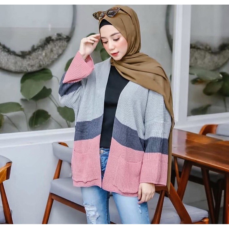 CARDIGAN OVERSIZE / CAMEROON CARDY / CARDIGAN WANITA