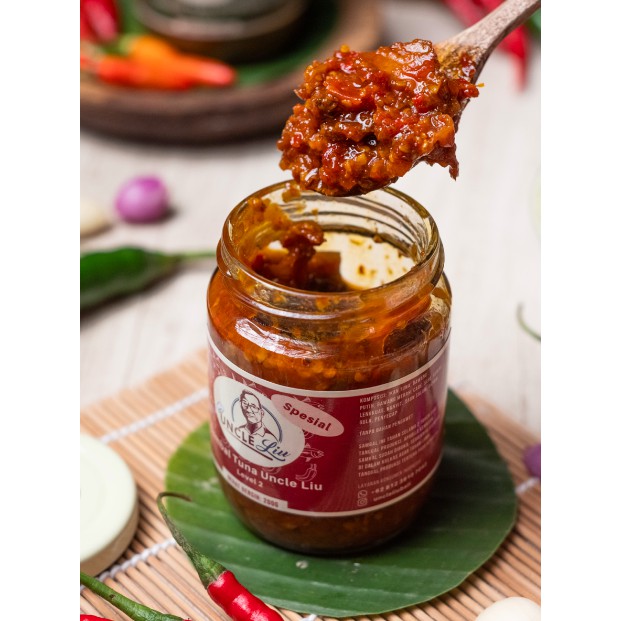 

SAMBAL TUNA UNCLE LIU: Spesial 200gr