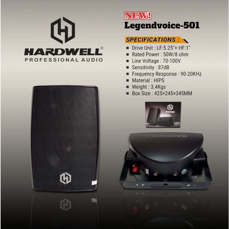 Speaker hardwell Legendvoice 501 Original