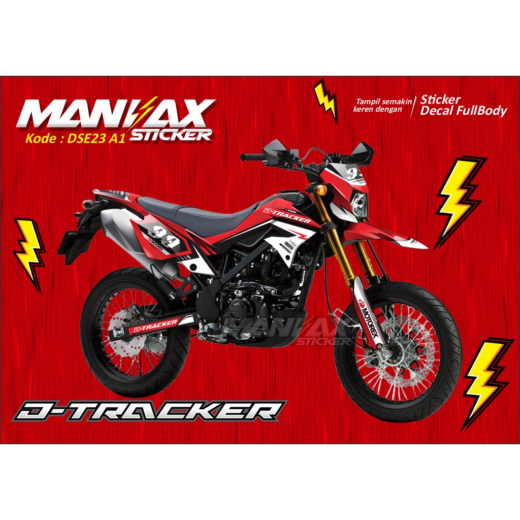 DECAL DTRACKER 150 SE Full body - Dekal Stiker KLX Dtracker - Striping Dtracker - DSE23