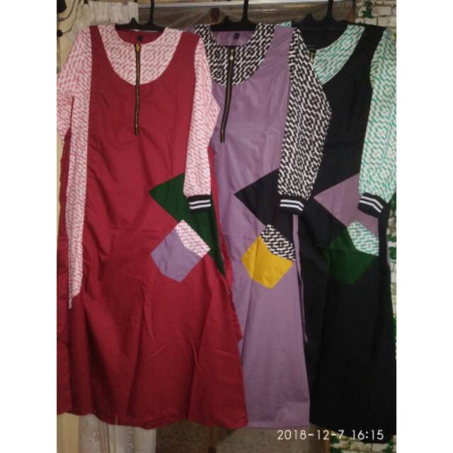 Gamis toyobo mix abstrak/gamis katun toyobo/gamis toyobo/gamis
