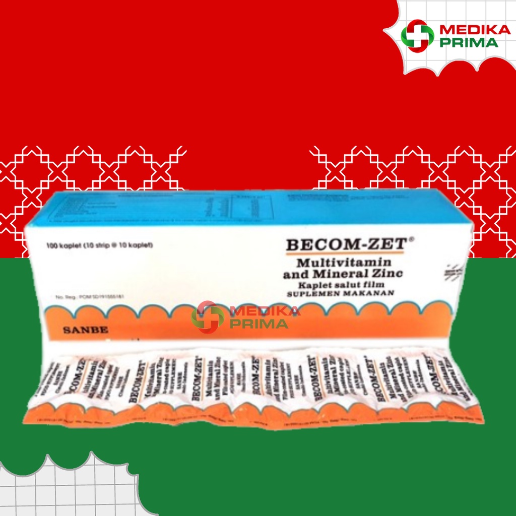 BECOM ZET BOX 100 TABLET