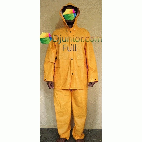 JAS HUJAN PVC MODEL TRAINING SIZE L &amp; XL | RAIN COAT / RAINCOAT
