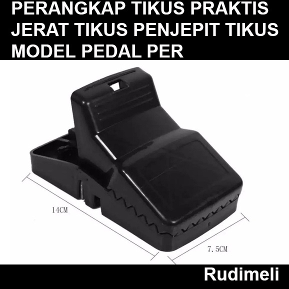RUDIMELI-JEBAKAN TIKUS/PERANGKAP TIKUS/PEMBUNUH TIKUS/ PENJEPIT TIKUS Inovasi baru jepit automatis mouse trap pest control