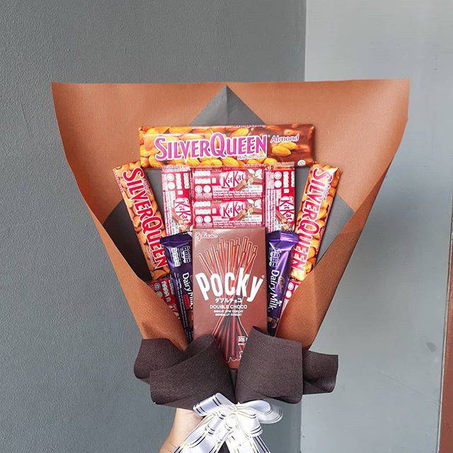  Buket  Coklat Buket Makanan  Buket  Snack Shopee Indonesia