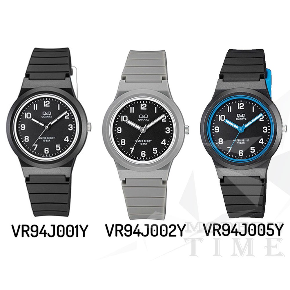 QQ Original VR94J Series Jam Tangan Unisex - Karet