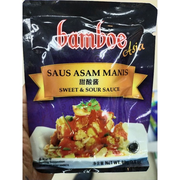 

BAMBOE Saus Asam Manis 80gr