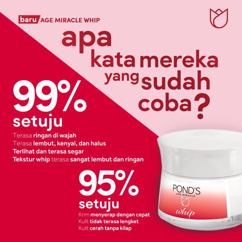 ponds age miracle youth boosting whip