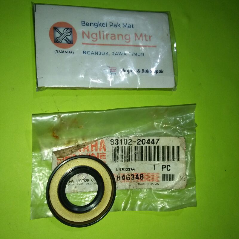 seal sil kruk as YL1 YL3 RX King original kode part 93102 20447