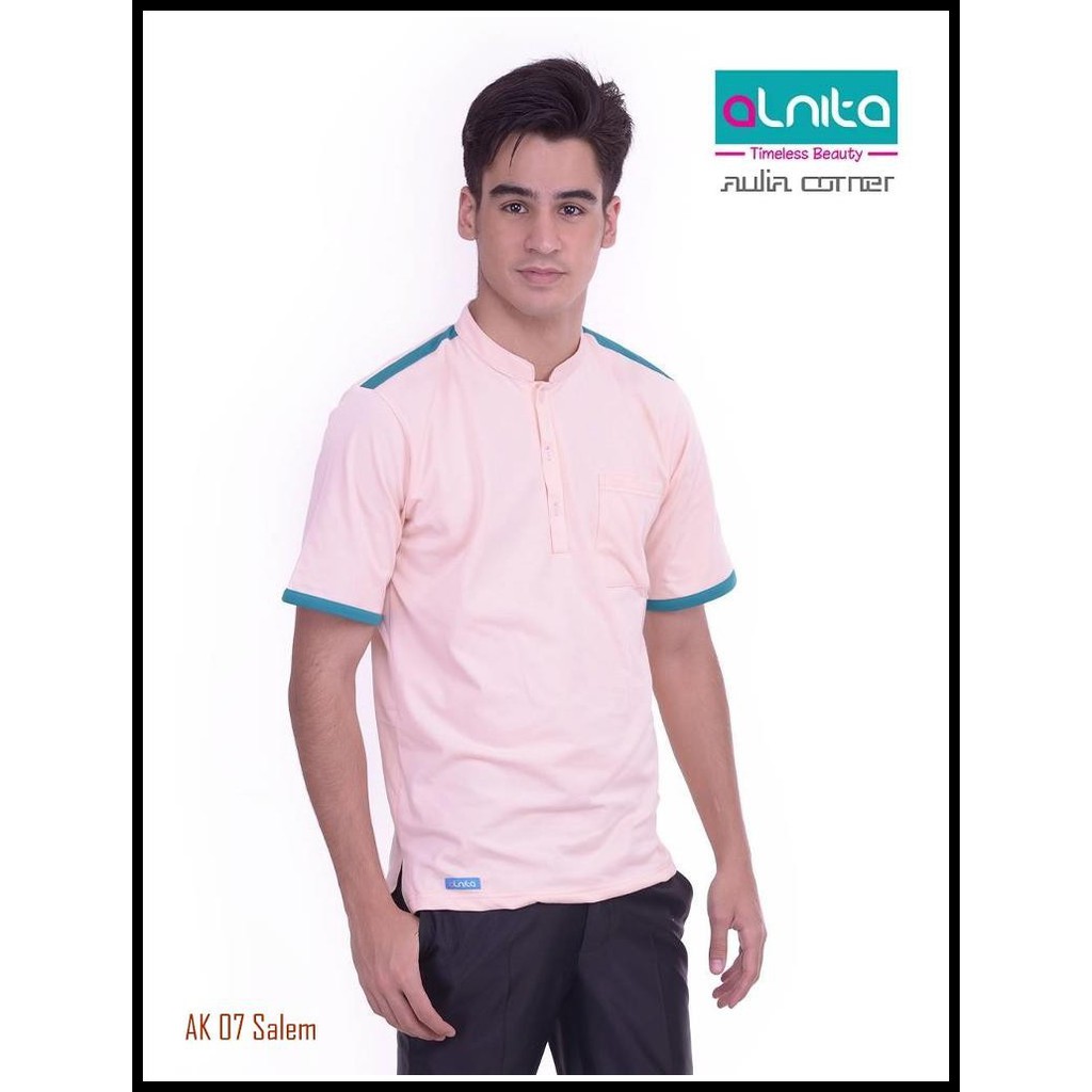 Model Baju Koko Alnita AK 07 Salem Baju Koko Murah Baju Muslim Terbaru