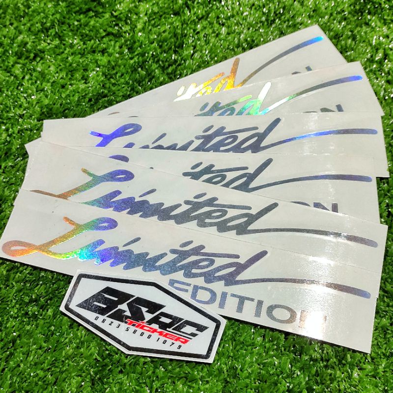 limited edition / sticker limited edition hologram premium