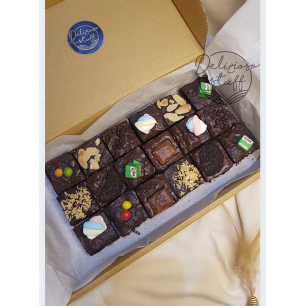 

❤ Premium Brownies/Brownies Panggang/Brownies Sekat