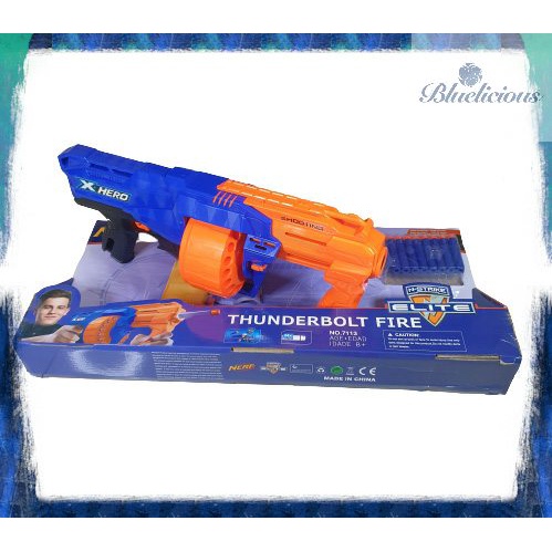 Nerf Thunderbolt Fire - X-hero - Gatling gun