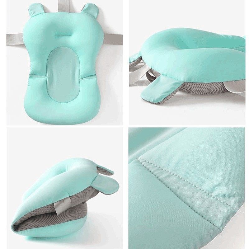 SUPER PROMO! Matras alas mandi bayi model Jaring, Polos, dan Jerapah lucu