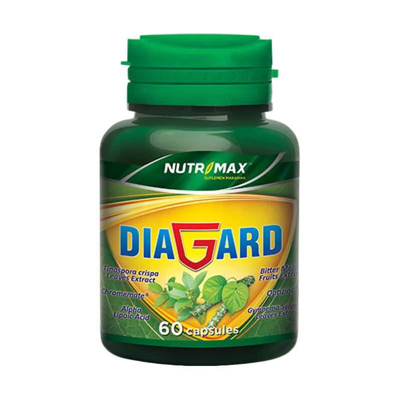Nutrimax Diagard Isi 60 Vitamin Obat Herbal Untuk Buat Penurun Menurunkan Menormalkan Kadar Gula Dar