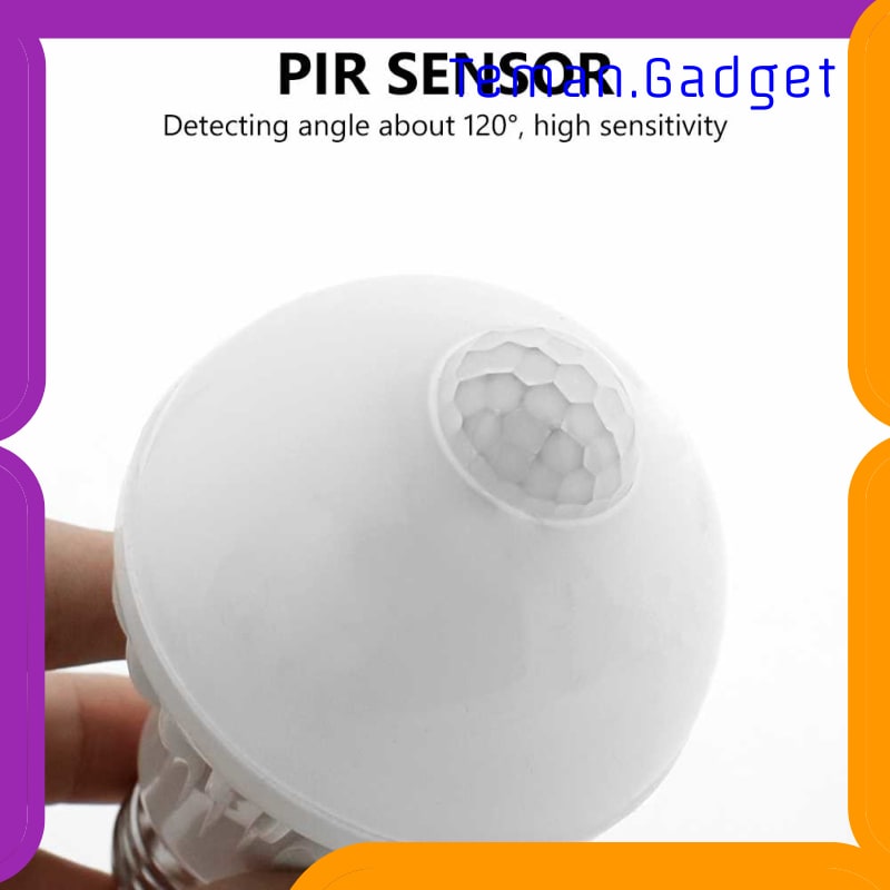 TG-DG282 LAMPU LED SMART E27 9W WITH PIR SENSOR