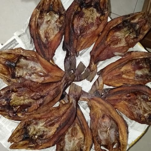 Ikan Asap - 500 Gram Ikan Sale Baung Sungai - Asli Palembang - / Ikan Asap / Ikan