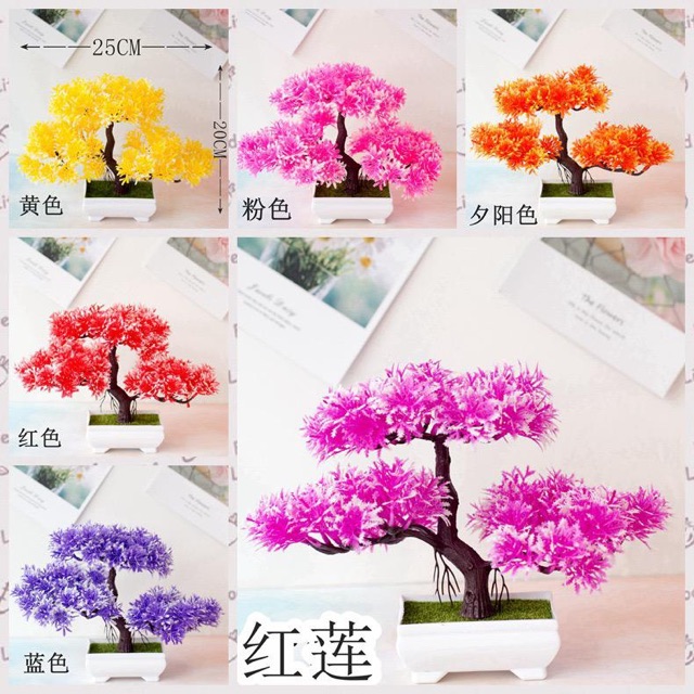 TIB / COD-P2035/Bunga Plastik/Bunga tanaman Dekorasi-3